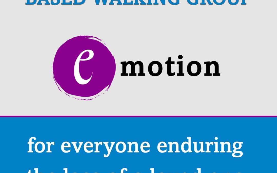 Join our community-based walking program E-motion